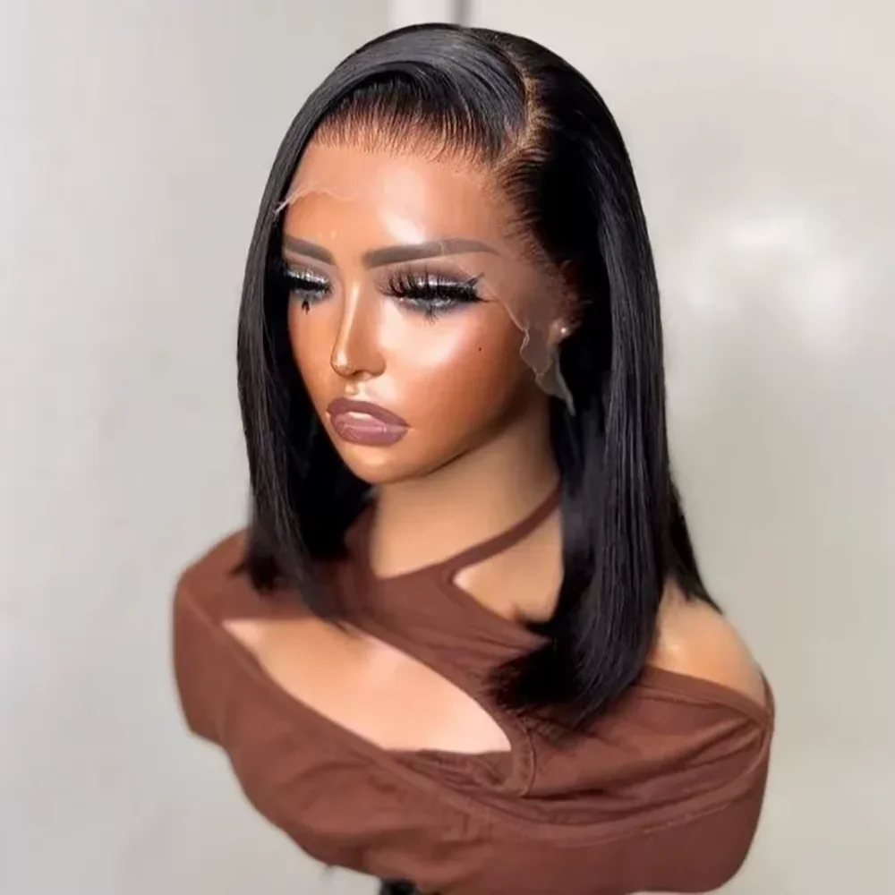 2026 NEW Bob Wig Frontal Lace  - огляд і ціна Glueless Wear And Go Human Hair Wig